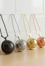 Bamboo Switch Stainless Steel Tea Strainer