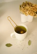 Bamboo Switch Stainless Steel Tea Strainer