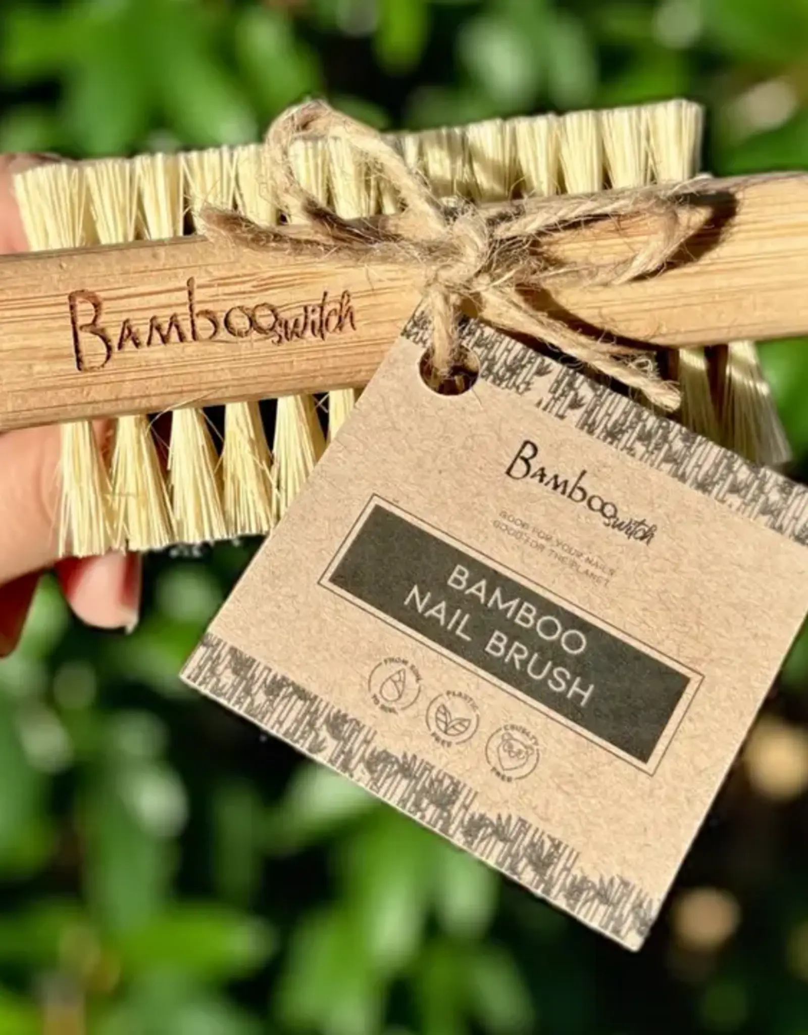 Bamboo Switch Bamboo Vegan Nail Brush