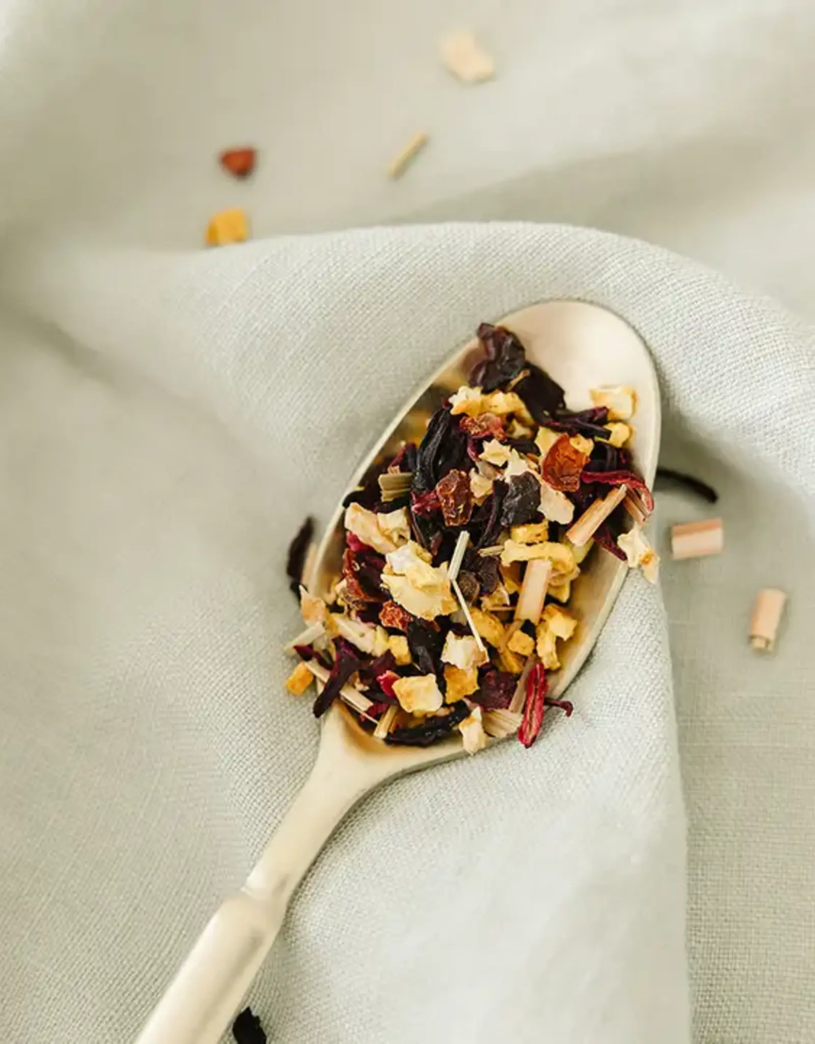 Bush Berry Organic Hibiscus Punch Loose Leaf Tea