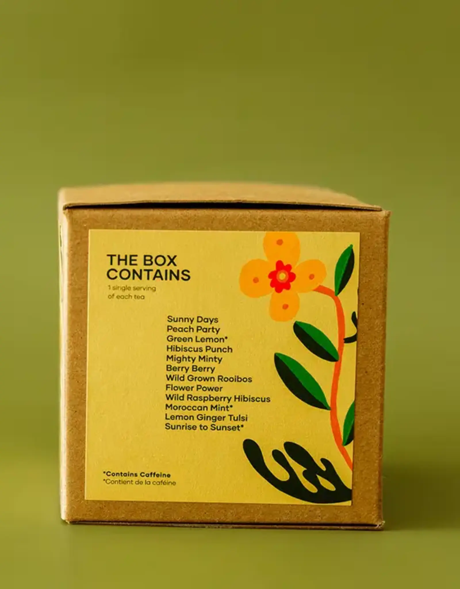Bush Berry Sip The Summer Organic Loose Leaf Tea Sampler Box