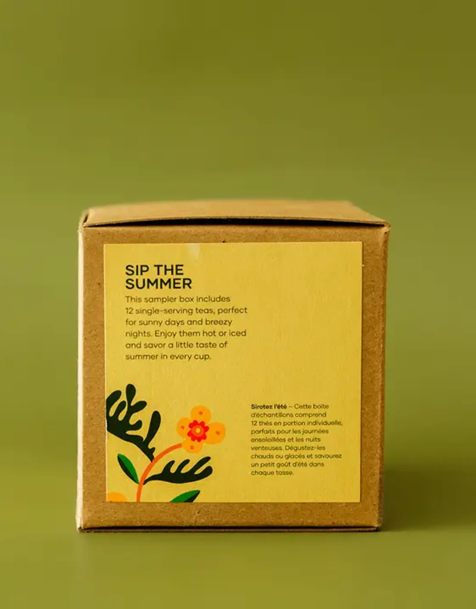 Bush Berry Sip The Summer Organic Loose Leaf Tea Sampler Box