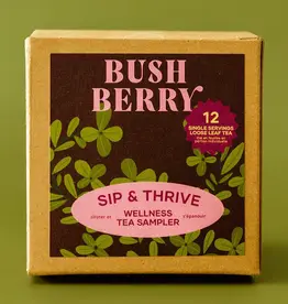 Bush Berry Sip & Thrive Organic Loose Leaf Tea Sampler Box