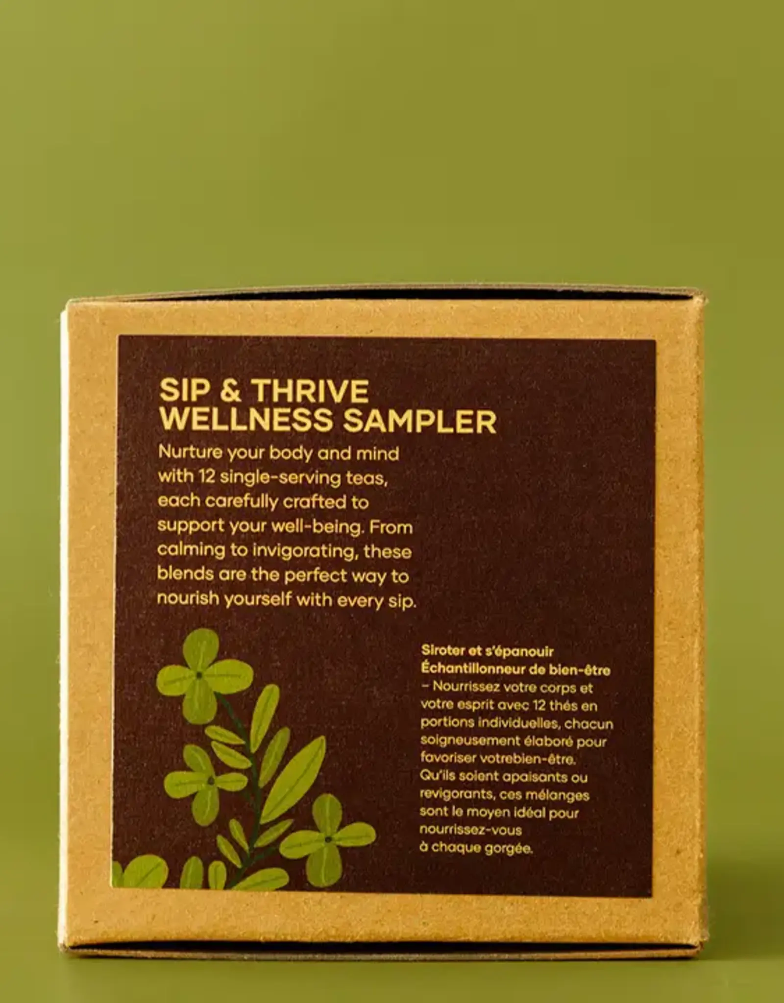 Bush Berry Sip & Thrive Organic Loose Leaf Tea Sampler Box