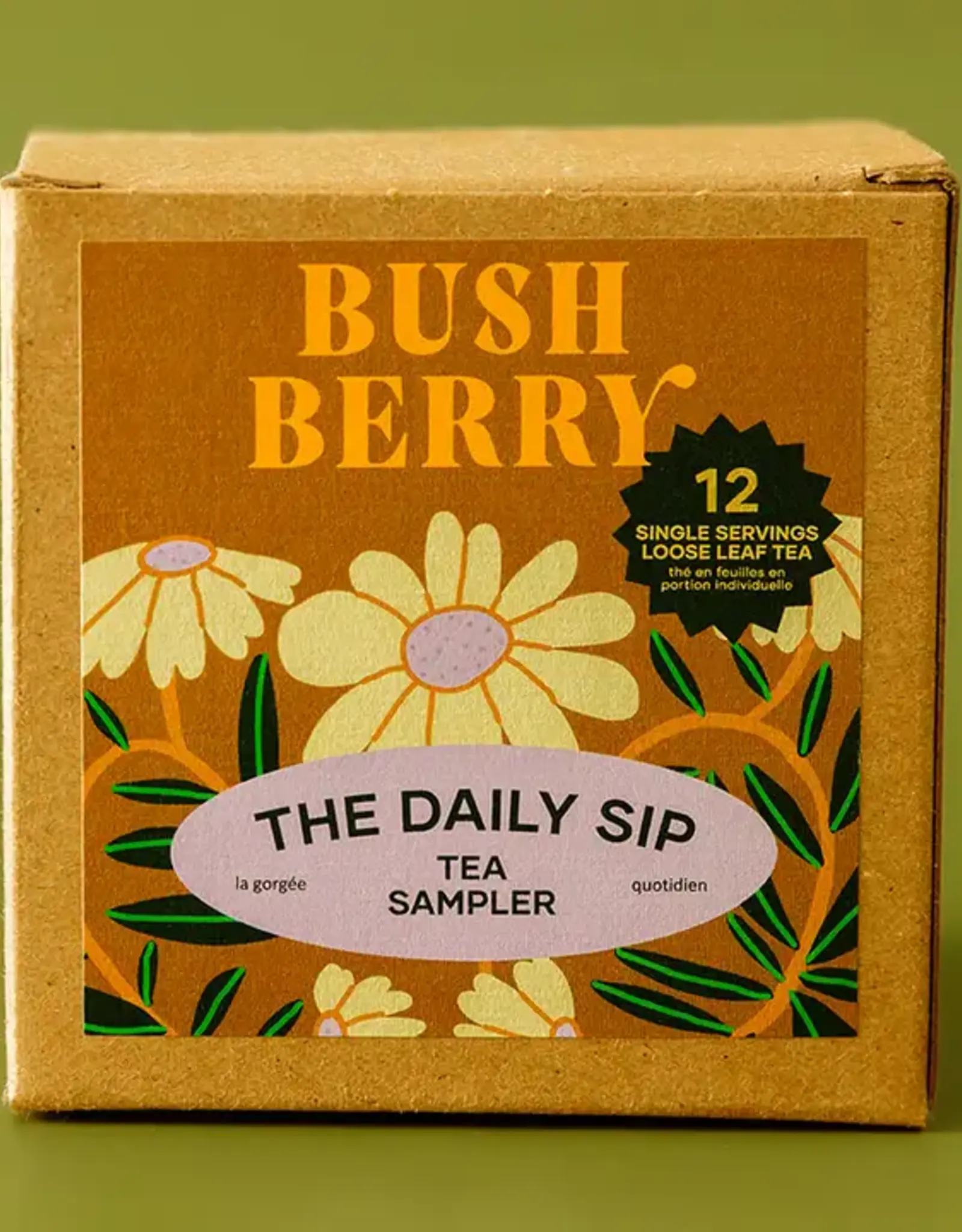 Bush Berry The Daily Sip Organic Loose Leaf Tea Sampler Box