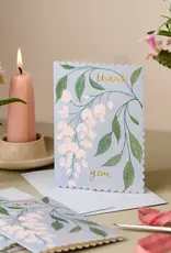 Wanderlust Paper Co Card, Wisteria Thank You