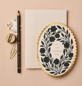 Wanderlust Paper Co Card, Ink Flora On Your Wedding Day