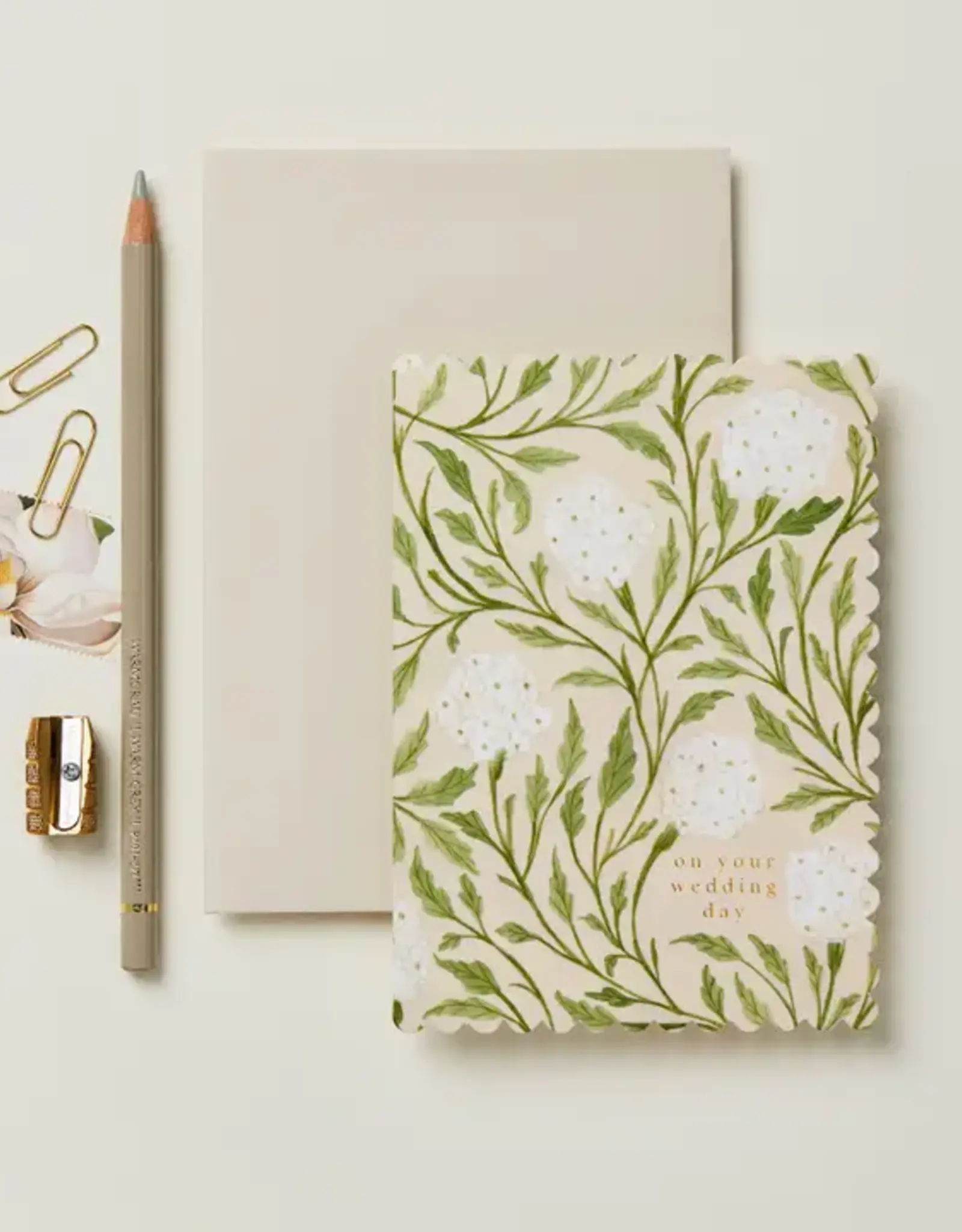 Wanderlust Paper Co Card, Flora On Your Wedding Day