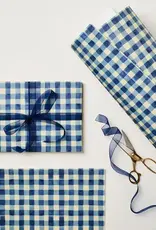 Wanderlust Paper Co Patterned Paper, Blue Gingham