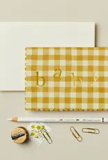 Wanderlust Paper Co Card, Mustard Gingham Baby