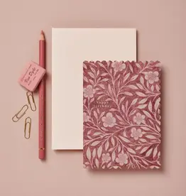Wanderlust Paper Co Card, Pink Flora Happy Birthday