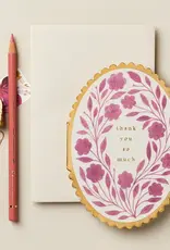 Wanderlust Paper Co Card, Violet Flora Thank You So Much