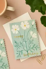 Wanderlust Paper Co Card, Cosmos Happy Birthday