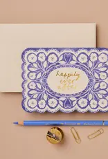 Wanderlust Paper Co Card, Lace Happily Ever After