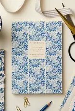 Wanderlust Paper Co Blue Flora Notebook