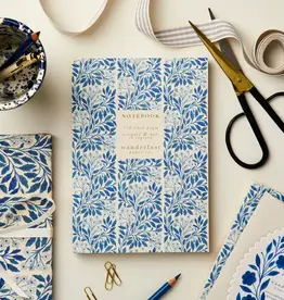 Wanderlust Paper Co Blue Flora Notebook