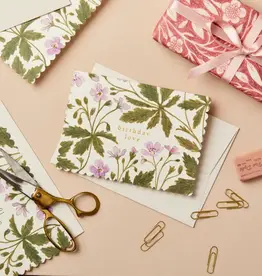 Wanderlust Paper Co Card, Geranium Birthday Love