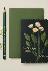 Wanderlust Paper Co Card, Botanical Daisy Birthday Wishes