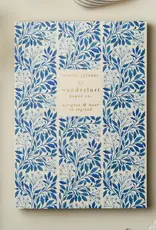 Wanderlust Paper Co Weekly Planner, Blue Flora