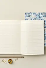 Wanderlust Paper Co Weekly Planner, Blue Flora