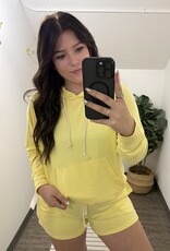 Mono B Brushed Hacci Lounge Hoodie