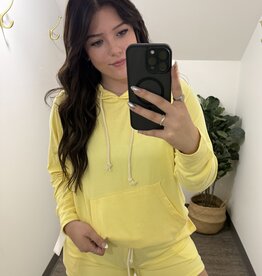 Mono B Brushed Hacci Lounge Hoodie