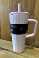 Brumate Era Straw Tumbler 20oz, Strawberries & Cream