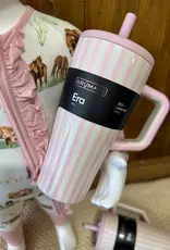 Brumate Era Straw Tumbler 20oz, Strawberries & Cream