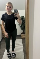 Mono B Venice Crossover Waist Leggings
