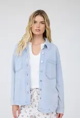 Blu Pepper Collared Button Down Shacket