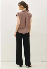 Classic Cut Button Up Tencel Shirt