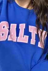 Blonde Ambition Salty Cozy Crew Neck Sweater