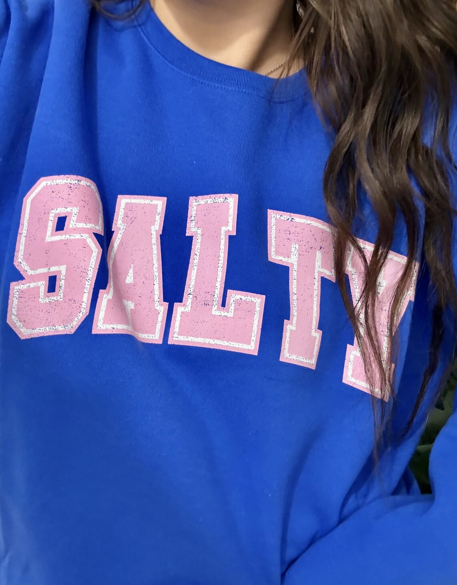 Blonde Ambition Salty Cozy Crew Neck Sweater