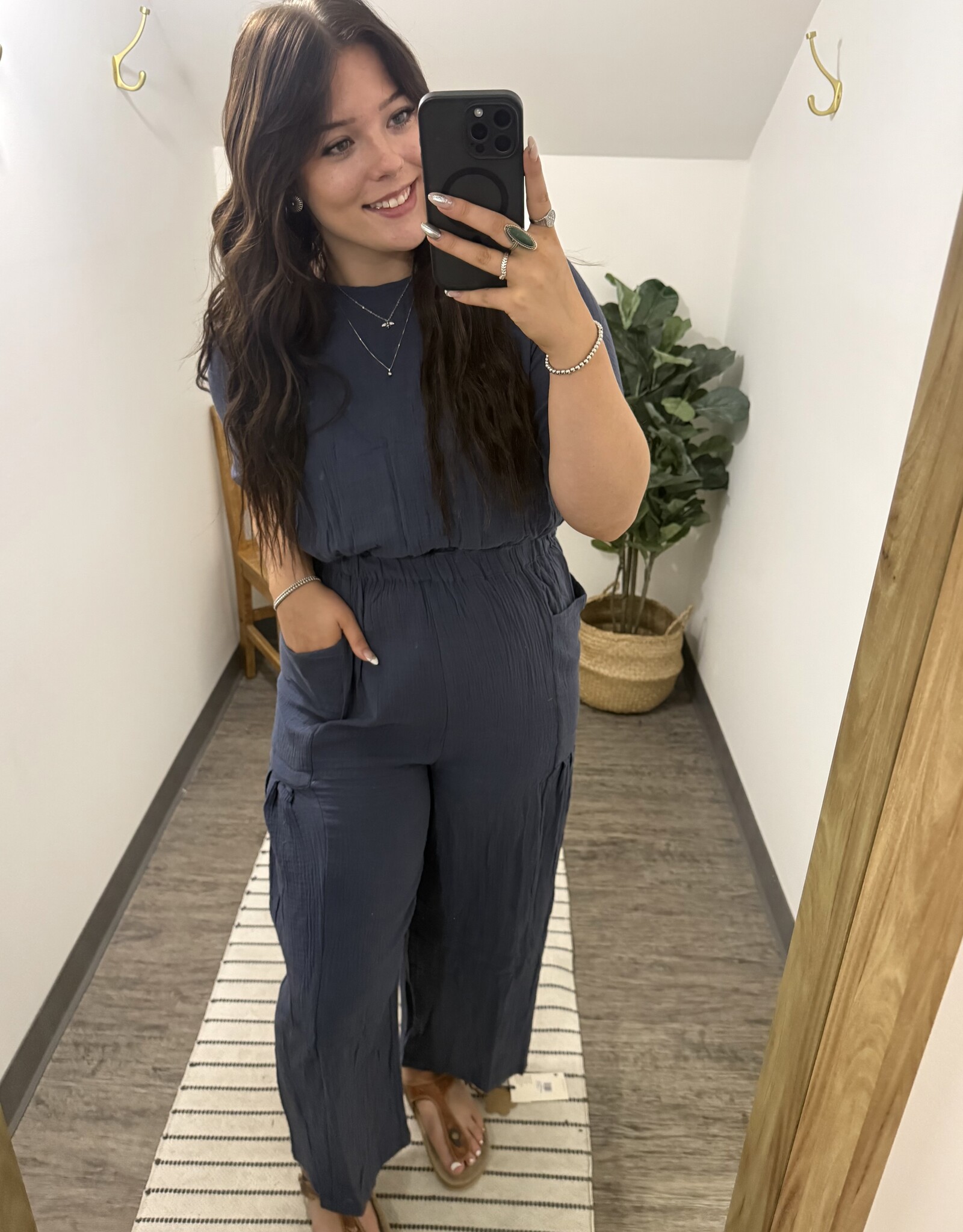 Sweet Lovely By Jen Wide Leg Jumpsuit