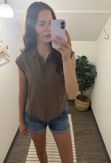 Classic Cut Button Up Tencel Shirt