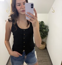 Linen Classic Cut Vest