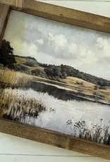 Ashwood Designs Summer Meadow Lake Print, 9x11
