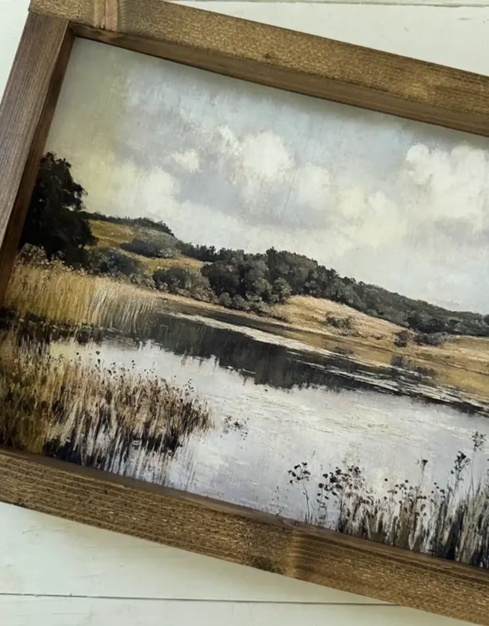 Ashwood Designs Summer Meadow Lake Print, 9x11