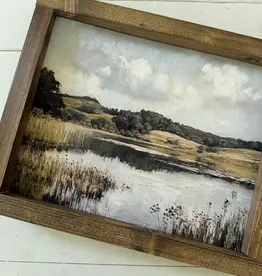 Ashwood Designs Summer Meadow Lake Print, 9x11