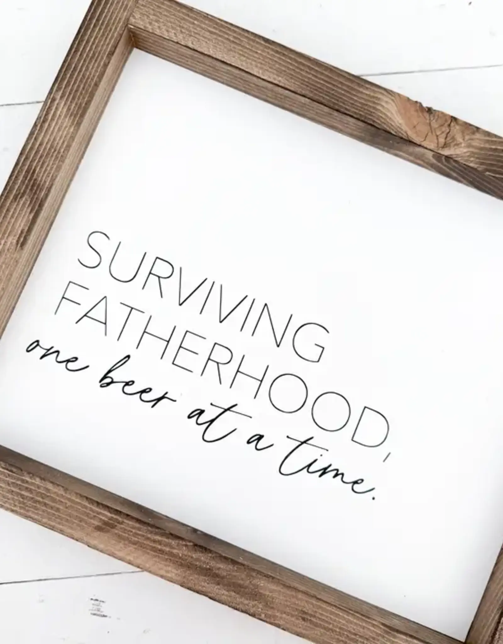 Ashwood Designs Surviving Fatherhood Print, 9x11
