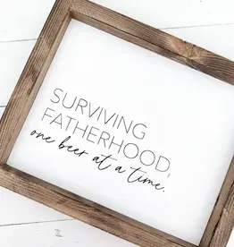 Ashwood Designs Surviving Fatherhood Print, 9x11