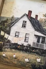 Ashwood Designs White Farmhouse Print, 9x11