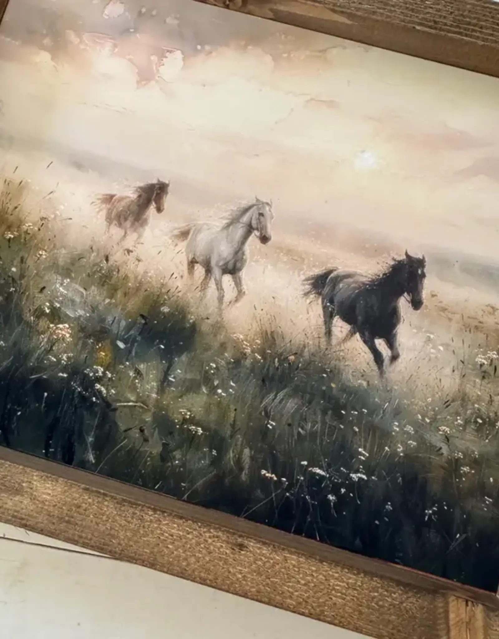Ashwood Designs Summer Horses Print, 9x11