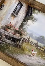 Ashwood Designs Farmhouse Chicken Print, 9x11