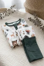Itsy Bitsy Boutique Woodland Bamboo Baby Romper