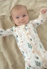 Itsy Bitsy Boutique Moonlit Meadow Bamboo Baby Romper