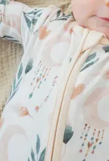 Itsy Bitsy Boutique Moonlit Meadow Bamboo Baby Romper