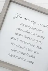 Ashwood Designs You Are My Sunshine, 17x17