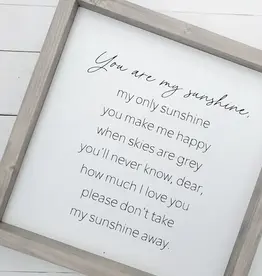 Ashwood Designs You Are My Sunshine, 17x17
