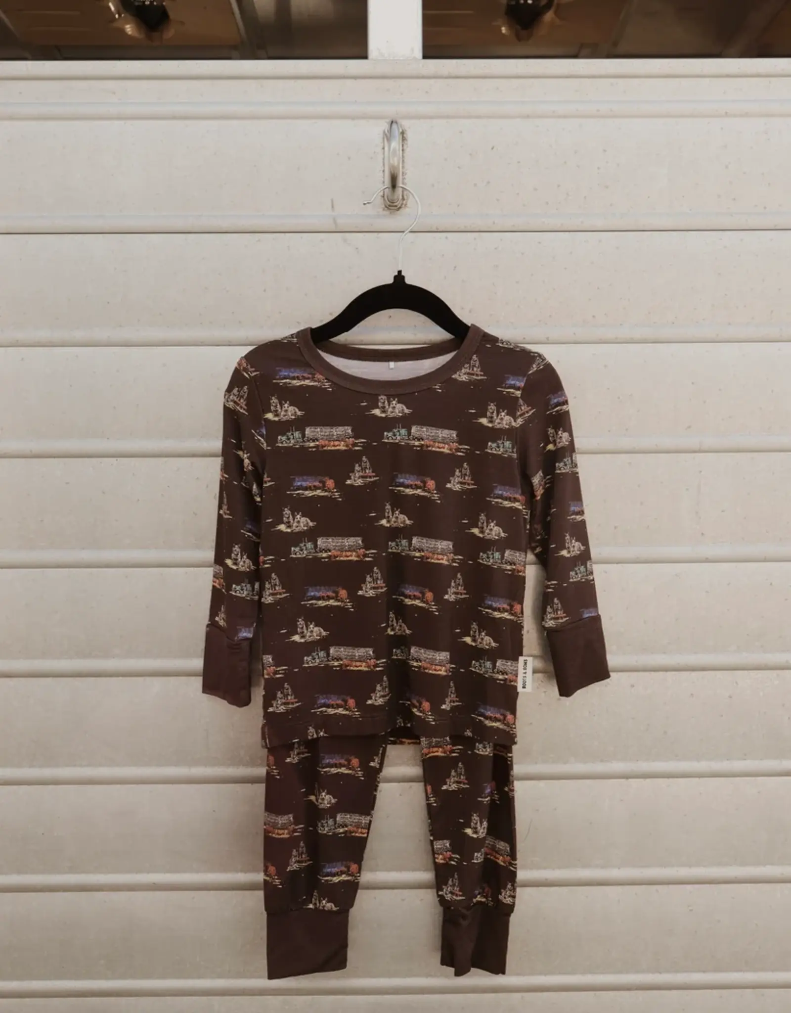 Boots & Bows Baby Co Heelers & Herds Sleepwear Set